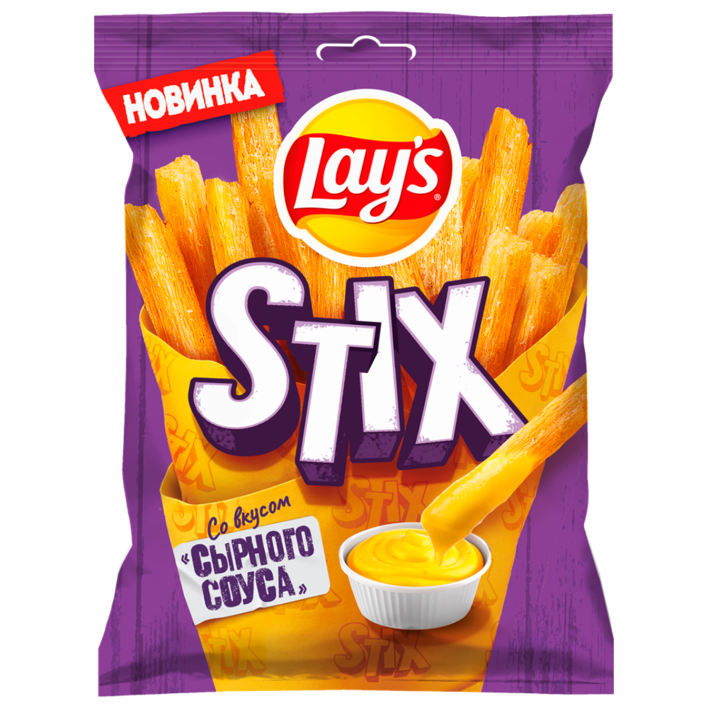 Чипсы картофельные LAY'S Stix сырный соус 50гр