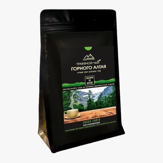 Чай "Запах Тайги" (насыщает кислородом) - ручной сбор целебных трав 200 гр