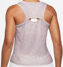 Женский топ теннисный Nike Court Dri-Fit Victory Tank Printed W - Розовый