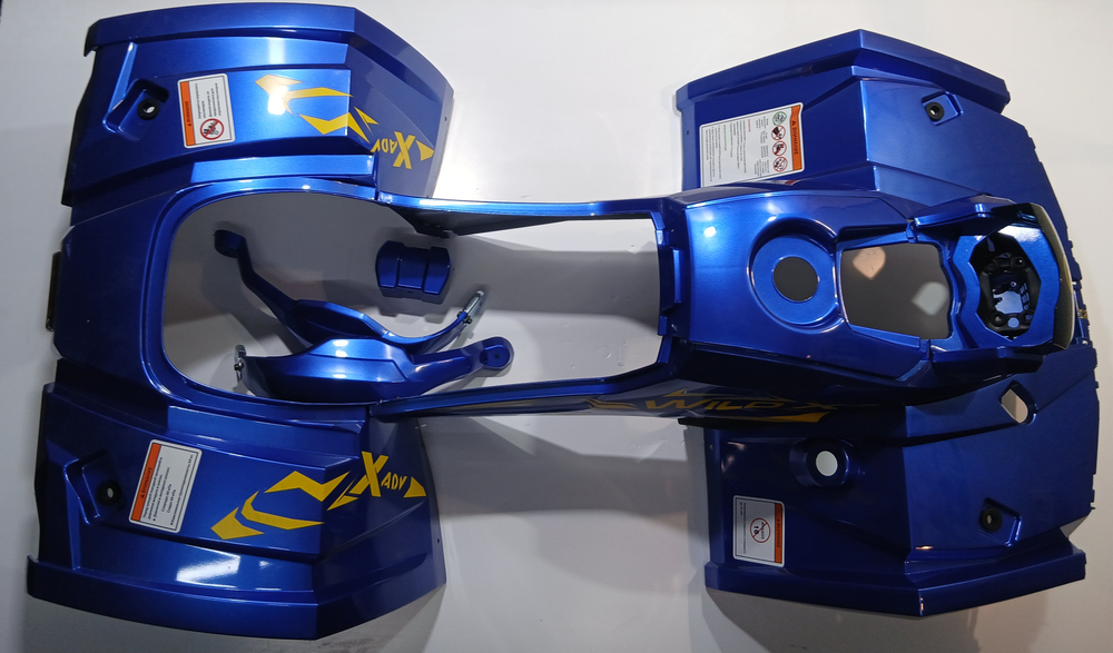 Комплект пластика синий Motoland VOX125 WILD X PRO A
