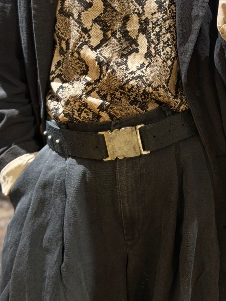 Ремень ARCHIVE crackle belt snap