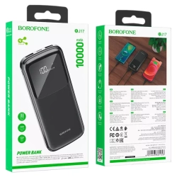 Внешний аккумулятор BOROFONE BJ17 10000 mAh черный