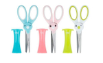 Ножницы 137мм детские Deli Magic Rabbit ТПЭ сталь E6065
