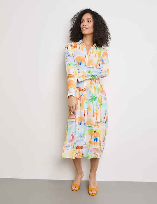 Платье из вискозы