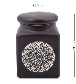 TJ-11/4 Керамическая банка мал. с крышкой