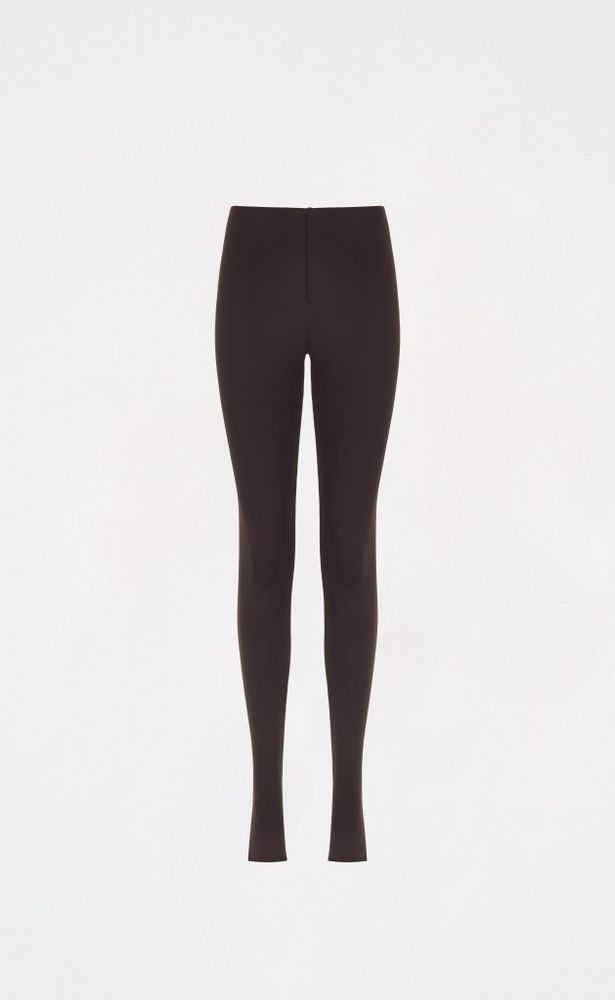 Леггинсы slim coffee