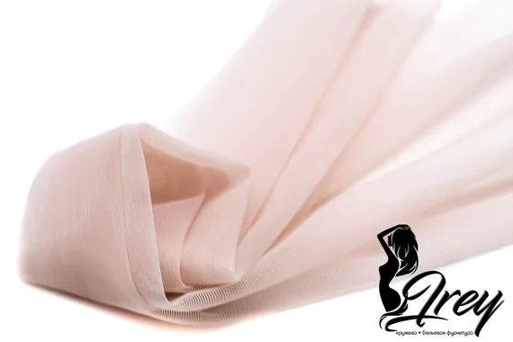 Неэластичная сетка Lauma, арт. 387, серебристый пион 168