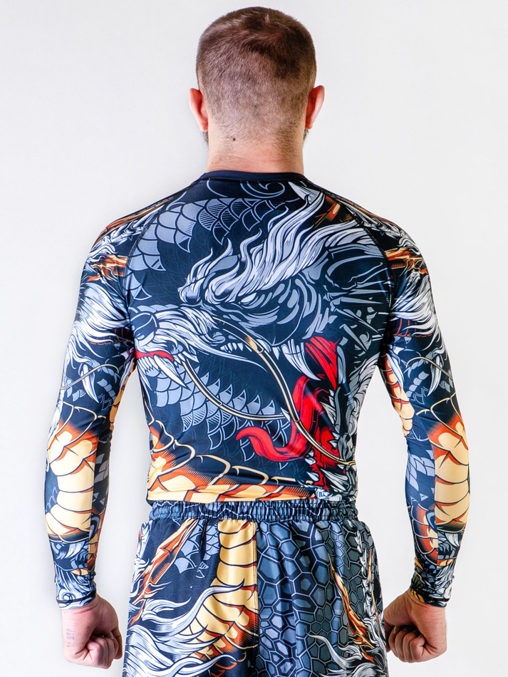 Рашгард для MMA Rusco Sport Dragon, взрослый