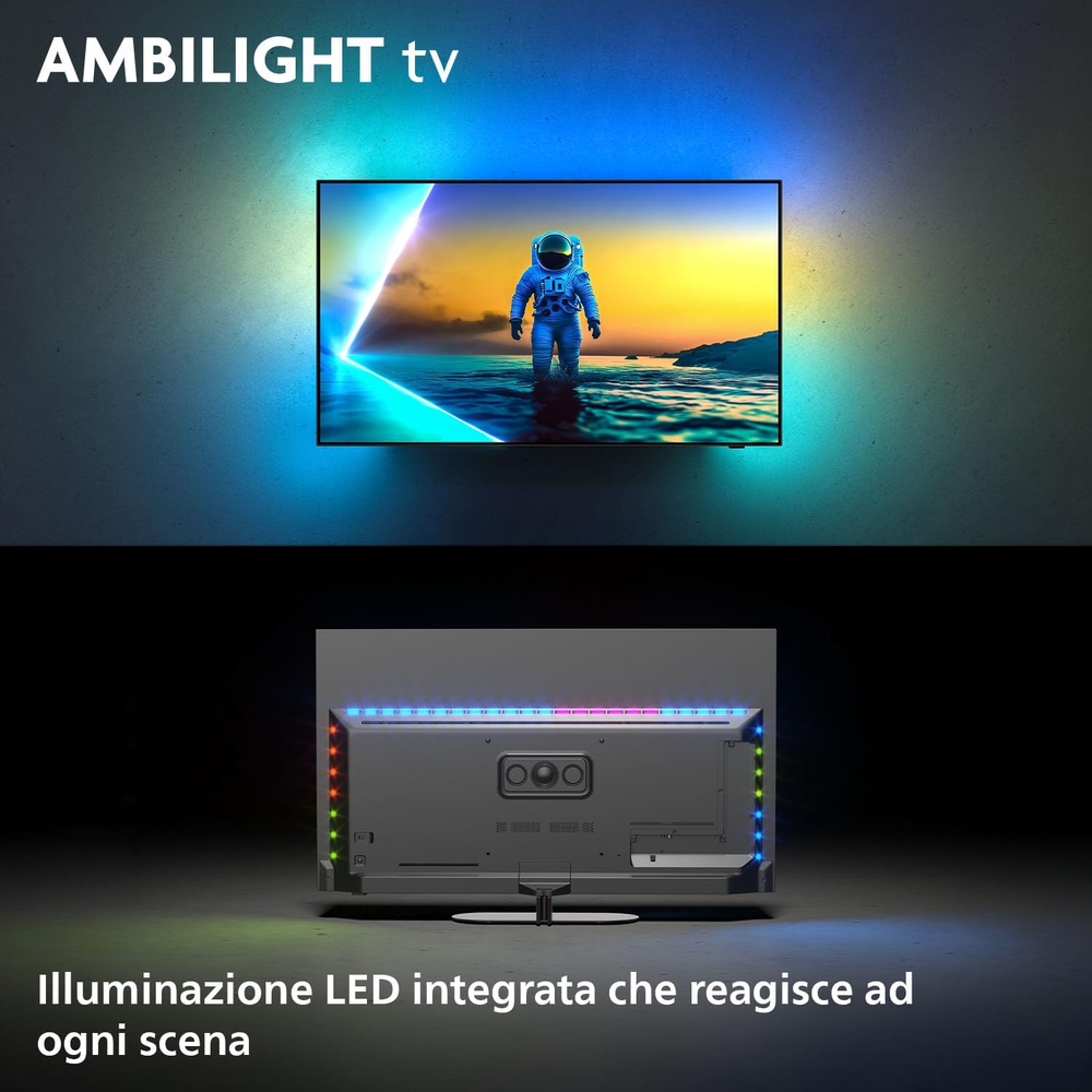Телевизор Philips Ambilight 77OLED820