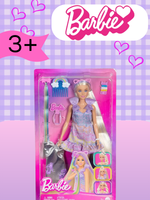 Кукла Barbie JCT72 «Волосы Play» Блондинка