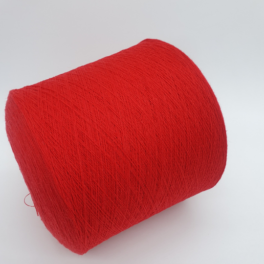 Пряжа Prisma ricirche Supergeelong (100% меринос кардный) 1500м/100гр, красная роза