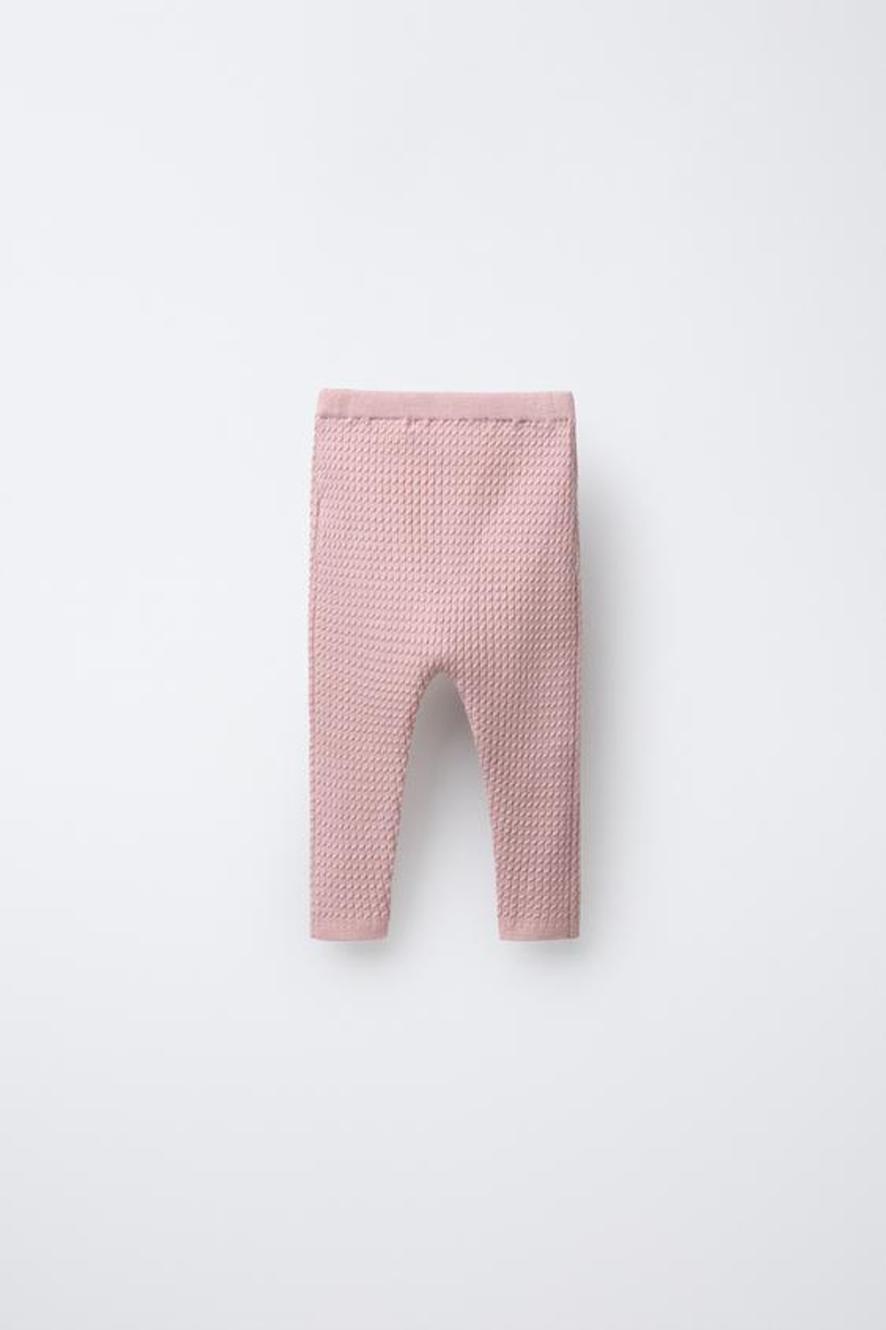 ZARA ЛЕГИНСЫ В РУБЧИК, СВЕТЛО-РОЗОВЫЙ