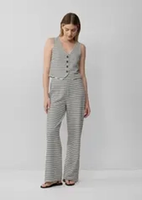 Текстурированные брюки Wide-Leg -Relaxed Fit s.Oliver