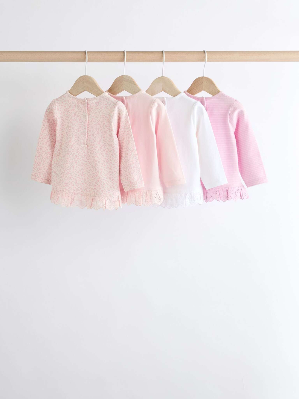 Платье для девочки Next Q95-123, 3 шт., Розовый