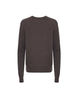 Джемпер из шерсти и кашемира шоколад