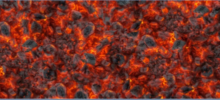 Коврик-лежак "Угли",КЛП16