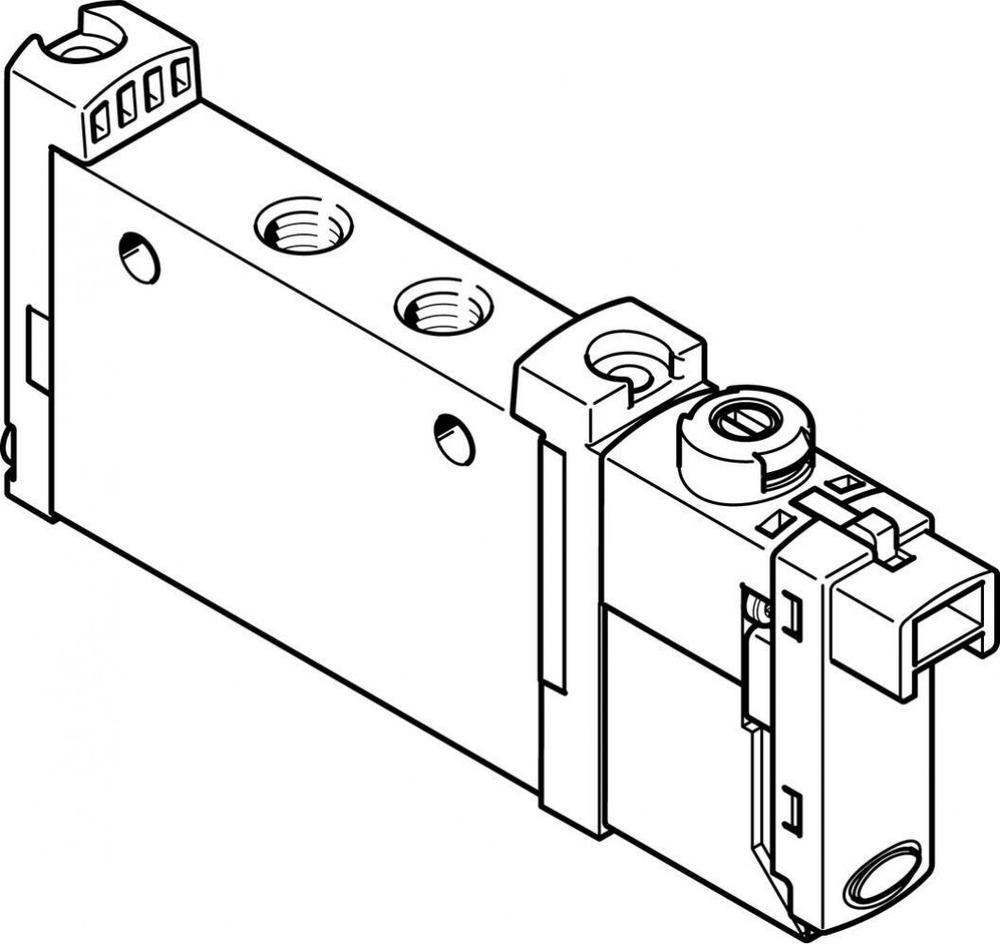 VUVG-L10-M52-MT-M5-1H2L-W1 Распределитель с электроуправлением