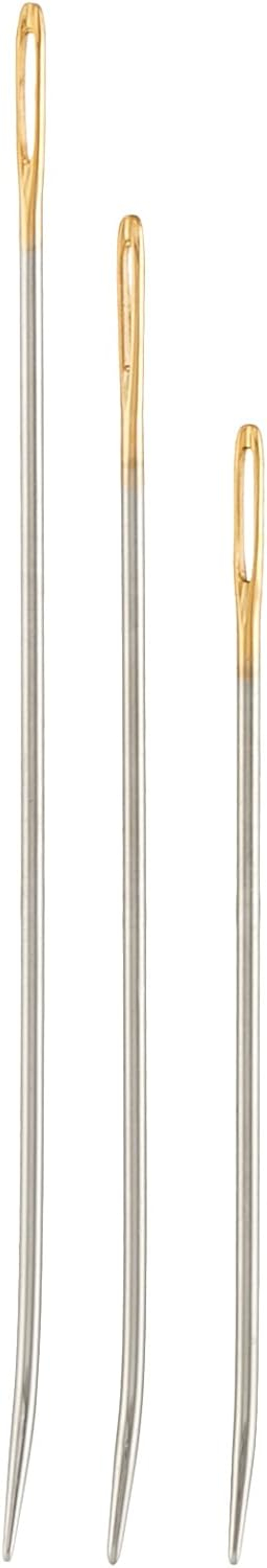 изогнутые иглы для шведской вышивки clover, набор из 3 шт