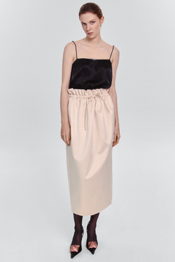 Топ бельевой из атласа