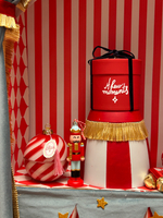 Новогодняя ароматическая свеча-шар "На манеже"