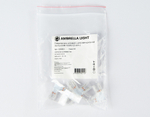 GS6851 Соединитель угловой L COB 12/24V для лент 8mm (2 конт.) (5шт)