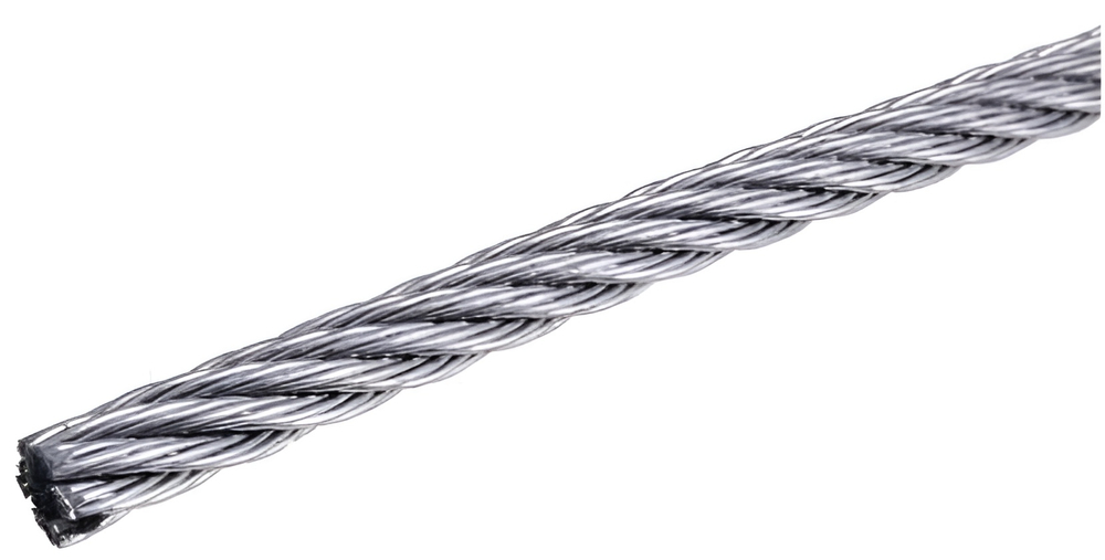 Трос для растяжки цинк М1 DIN3055