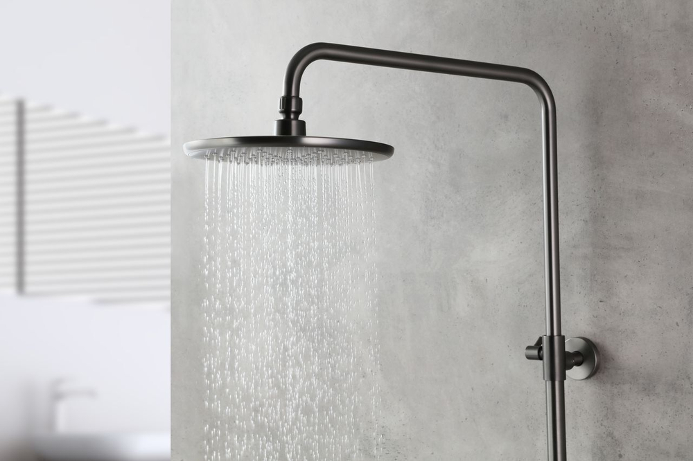 Смеситель для душа термостатический Lemark Bronx - LM3770GM