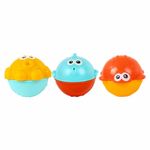 Игрушки для ванной, 17 штук, БОЛЬШОЙ НАБОР, с сетью для хранения, BRAUBERG KIDS, 665187