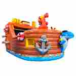Надувной батут "Веселый кораблик", 7x5x5 м.