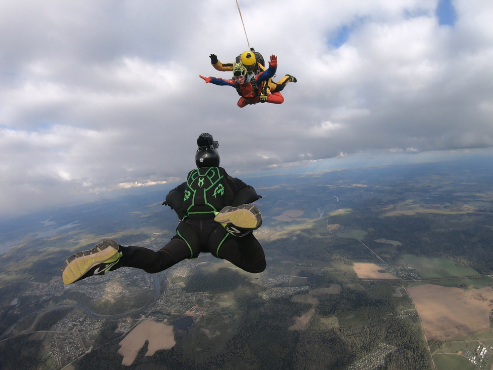 Прыжок с инструктором (тандем) с видеосъемкой