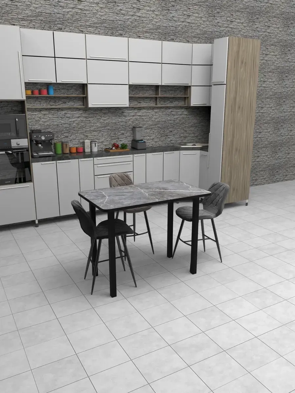 Обеденный стол "Фаерстоун" 100x60 см