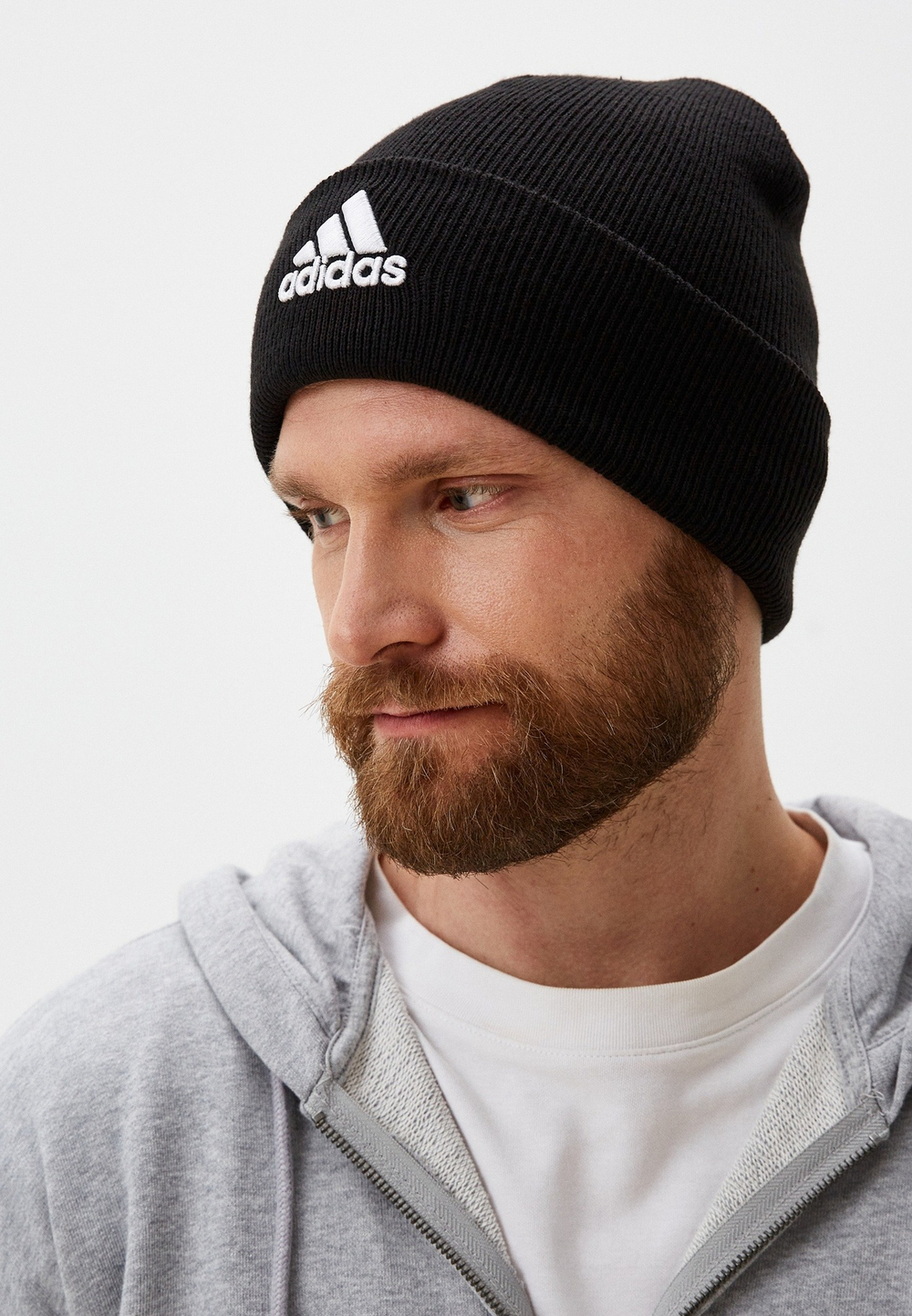Шапка взрослая ADIDAS LOGO BEANIE CUF