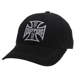 Бейсболка West Coast Choppers серая надпись