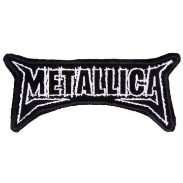 Нашивка Metallica лого вырезанное (260)
