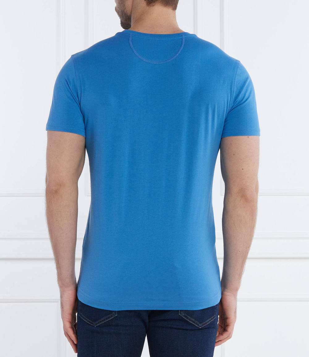 Футболка La Martina - голубой(YMR004 JS206)