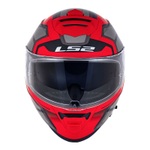 LS2 FF800 STORM Faster Grey / Red