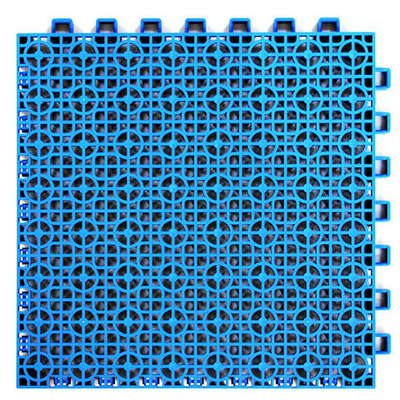 Покрытие Клевер-Спорт 33,5х33,5х2 см Голубое