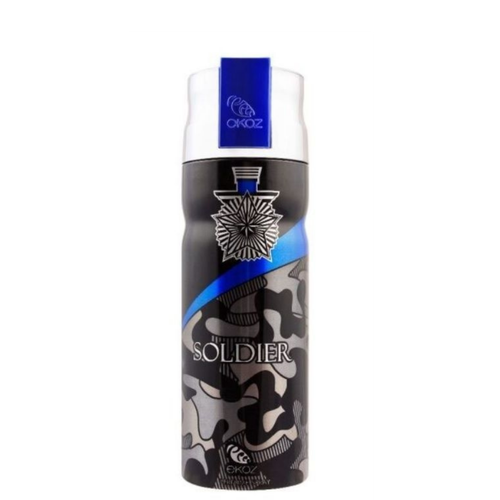 EKOZ BEATS pour homme Soldier 200ml PerfumeSpray Deo