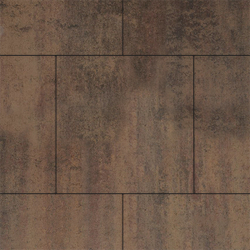 Тротуарная плитка КВАДРАТ 500х500 мм - Листопад гладкий Шелковица