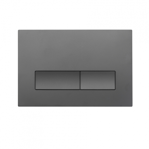 Кнопка смыва для инсталляции механическая WONZON & WOGHAND, Темный графит (WW-IB224-BGM)