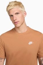 Футболка Nike Sportswear Club - коричневый