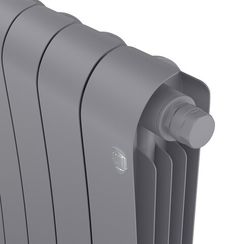 Радиатор биметаллический Royal Thermo Infinity 500 Silver Satin VR80 - 10 секц.