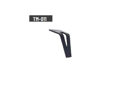 Опора металлическая ТМ-011 (H15) чёрная