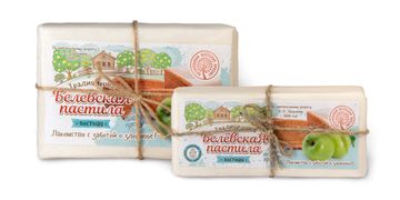 Традиционная Белёвская пастила постная(без сахара) пергамент 200г