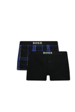 Трусики-боксеры 2шт. 2P Boxer Shorts EW 10249263 01 BOSS BLACK - черный(50490983)
