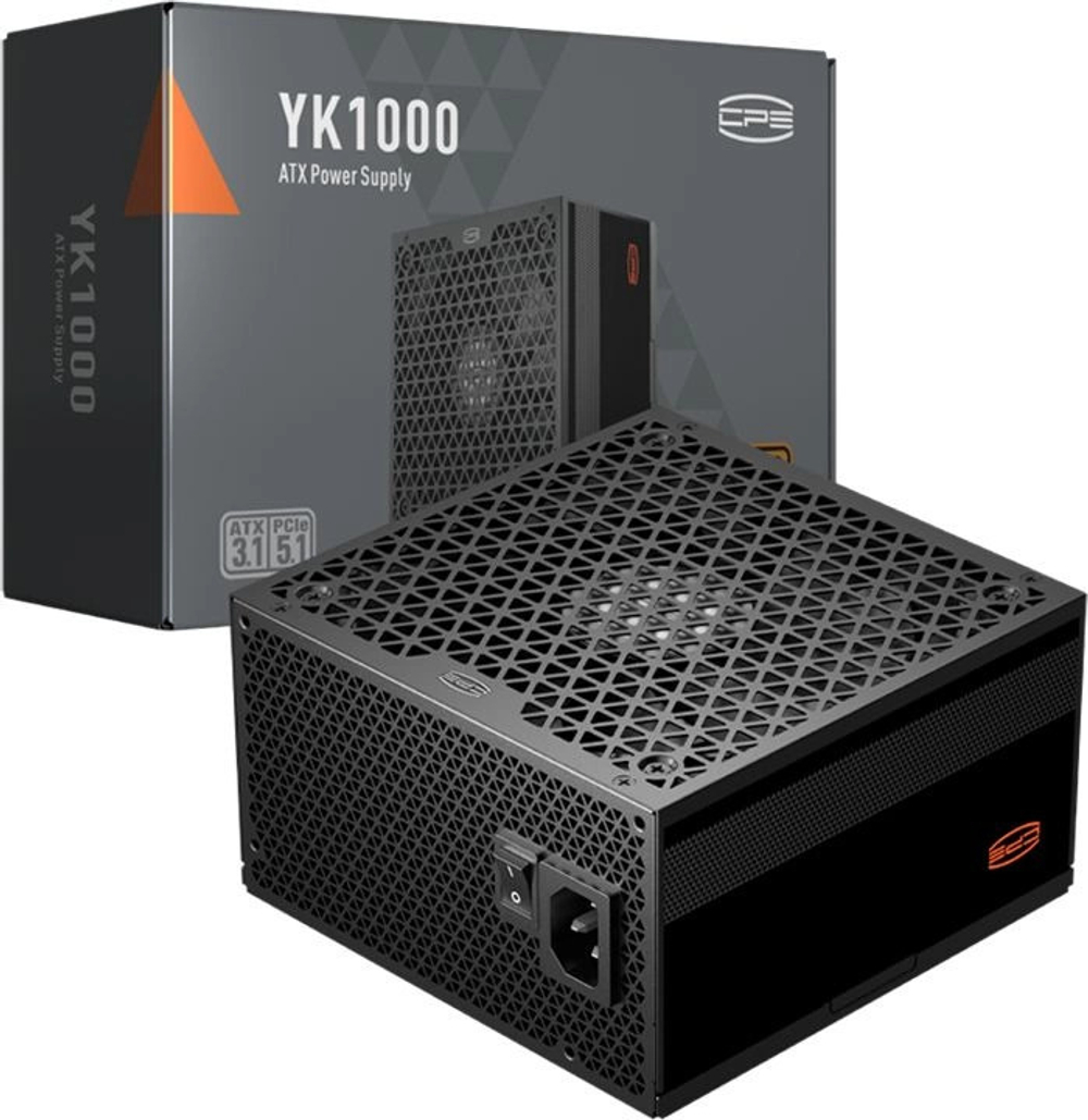 Блок питания ATX PCCooler P5-YK1000-B1HWBK1-EU