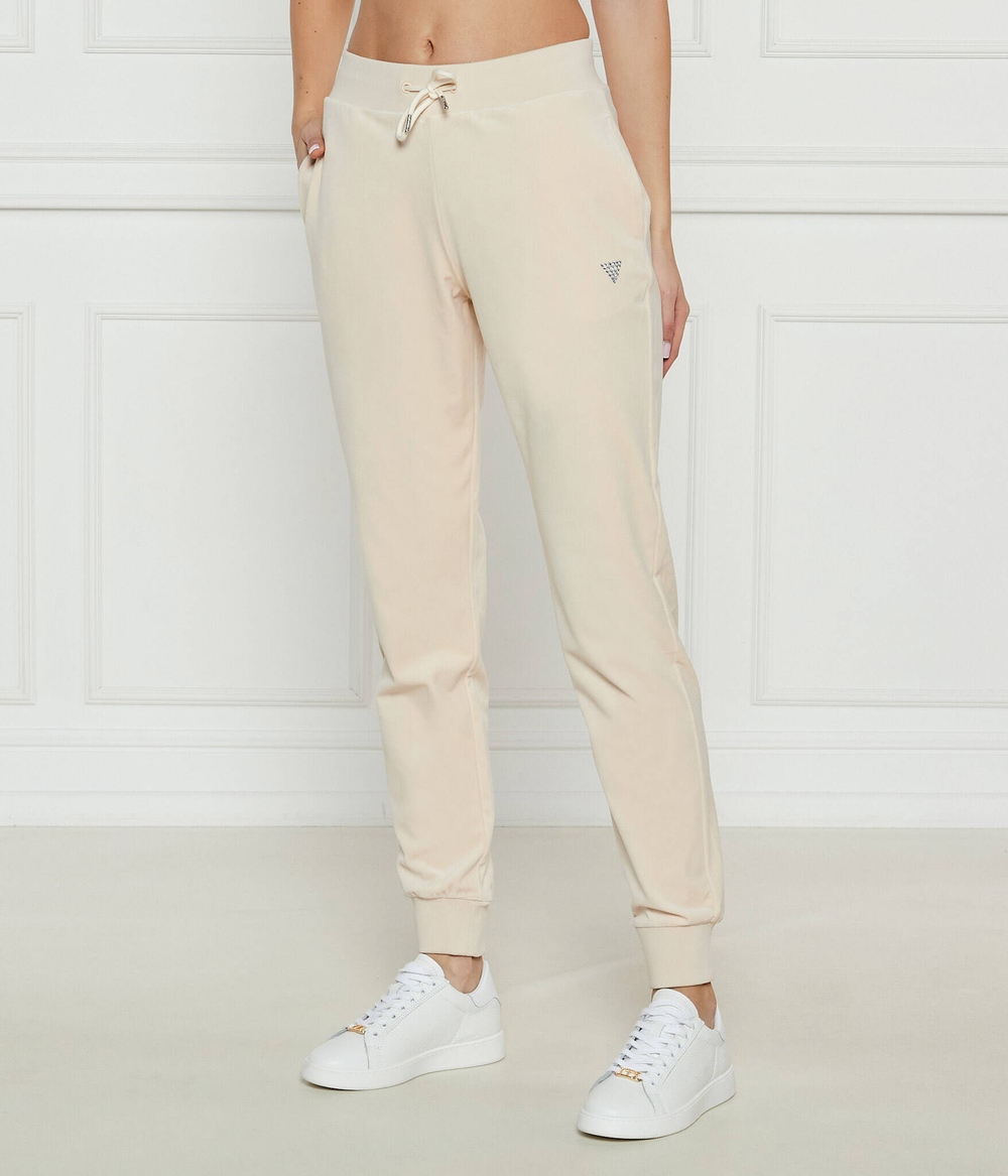 Спортивные штаны COUTURE GUESS ACTIVE - экрю(V3BB27 KBXI2)