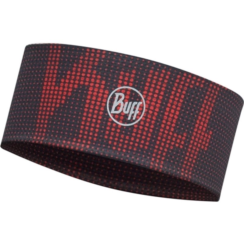 Повязка на голову спортивная Buff R-Deep Logo Red Фото 1