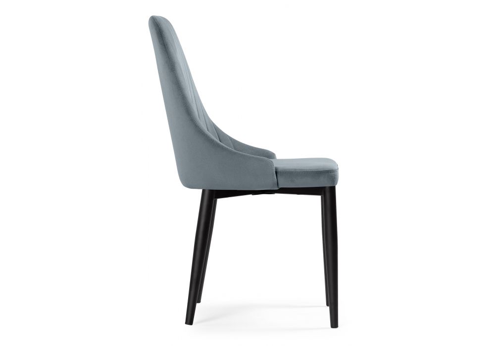 Стул на металлокаркасе Kora gray / black