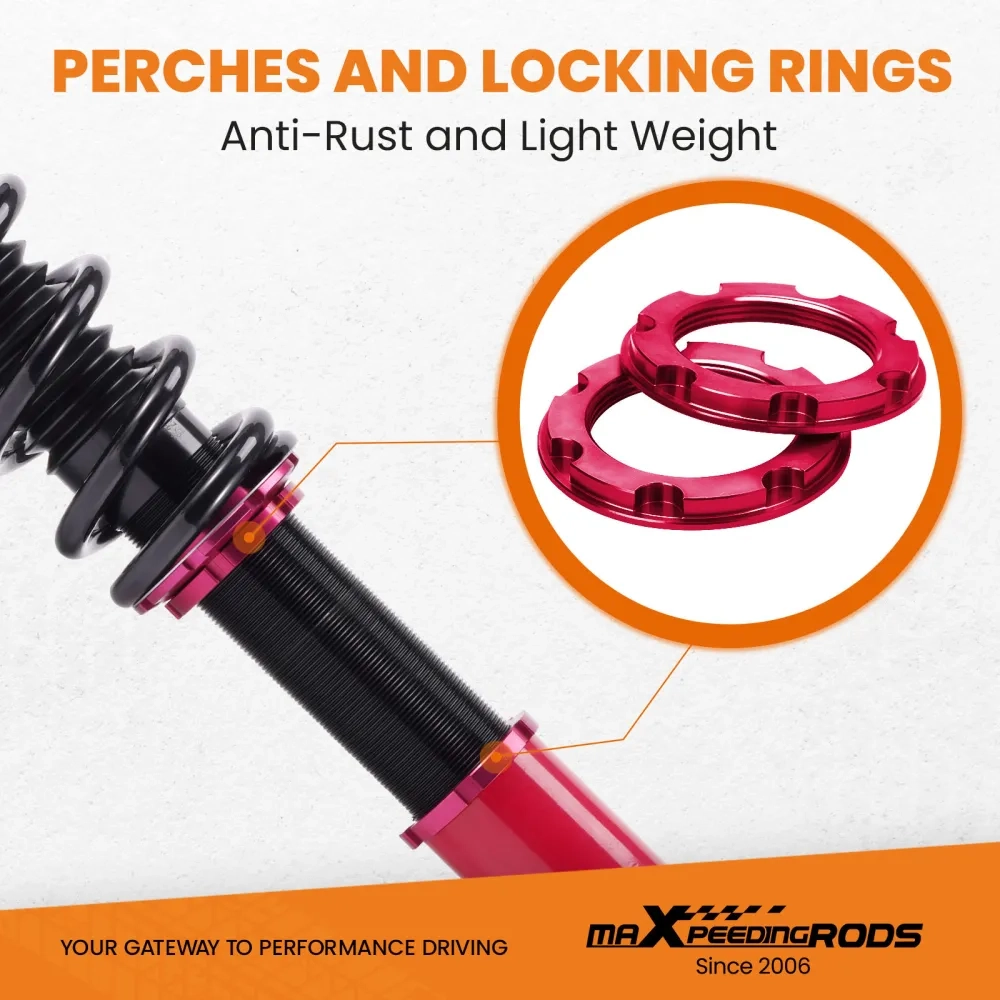 MaXpeedingrods Coilovers 24 Way Damper Kit подходит для автомобиля MERCEDES S-CLASS W220 S430 S500 lowering kit